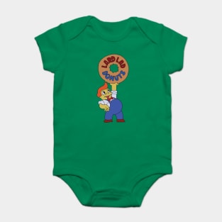 Lard Lad Logo Baby Bodysuit